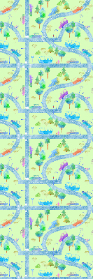 Rolgordijn verduisterend Straten