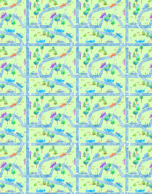 Rolgordijn verduisterend Straten