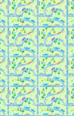 Rolgordijn verduisterend Straten