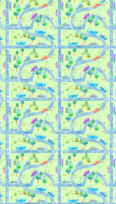 Rolgordijn verduisterend Straten