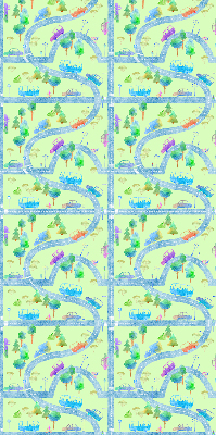 Rolgordijn verduisterend Straten