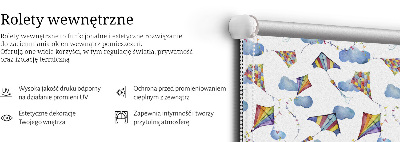 Rolgordijn verduisterend Kleurrijke vliegers