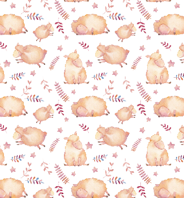 Rolgordijn voor het raam Schapen tussen de sterren