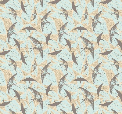 Rolgordijn voor het raam Zwaluwen