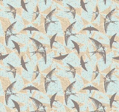 Rolgordijn voor het raam Zwaluwen