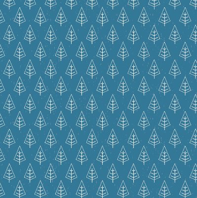 Rolgordijn voor het raam Bomen in de regen