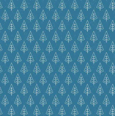 Rolgordijn voor het raam Bomen in de regen