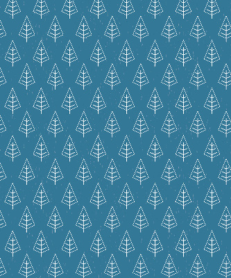 Rolgordijn voor het raam Bomen in de regen