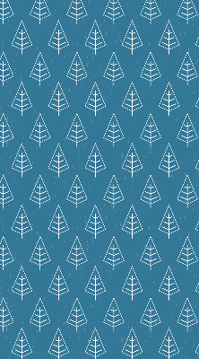 Rolgordijn voor het raam Bomen in de regen