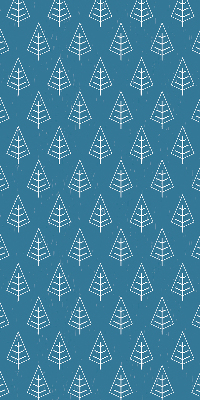 Rolgordijn voor het raam Bomen in de regen