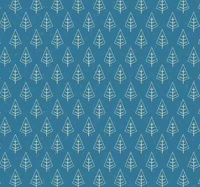 Rolgordijn voor het raam Bomen in de regen