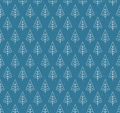 Rolgordijn voor het raam Bomen in de regen