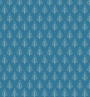 Rolgordijn voor het raam Bomen in de regen