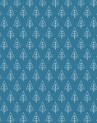 Rolgordijn voor het raam Bomen in de regen