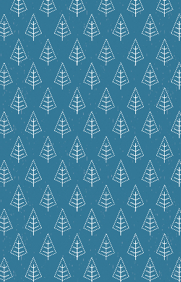 Rolgordijn voor het raam Bomen in de regen