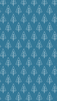 Rolgordijn voor het raam Bomen in de regen