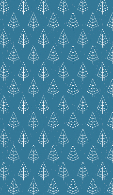 Rolgordijn voor het raam Bomen in de regen