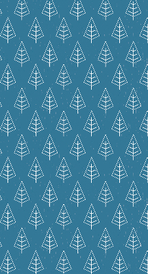 Rolgordijn voor het raam Bomen in de regen