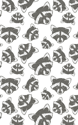 Rolgordijn verduisterend Getekende wasberen