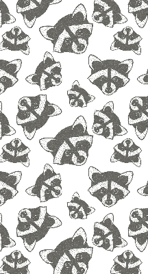 Rolgordijn verduisterend Getekende wasberen