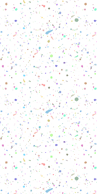 Rolgordijn voor het raam Verfvlekken