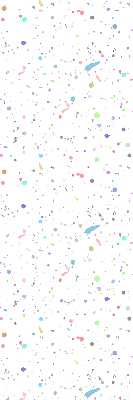 Rolgordijn voor het raam Verfvlekken