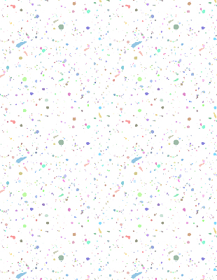 Rolgordijn voor het raam Verfvlekken