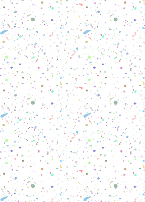 Rolgordijn voor het raam Verfvlekken