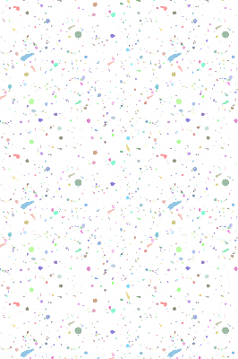 Rolgordijn voor het raam Verfvlekken