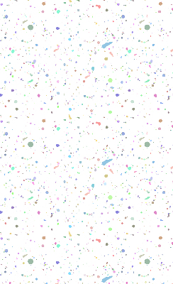 Rolgordijn voor het raam Verfvlekken