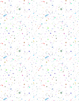 Rolgordijn voor het raam Verfvlekken