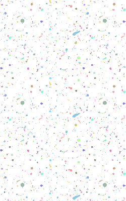 Rolgordijn voor het raam Verfvlekken