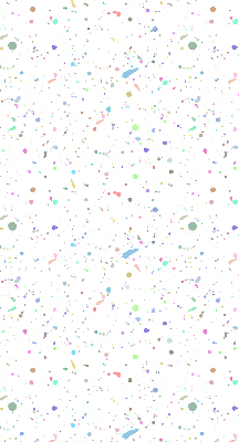 Rolgordijn voor het raam Verfvlekken