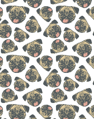 Rolgordijn verduisterend Bulldogs