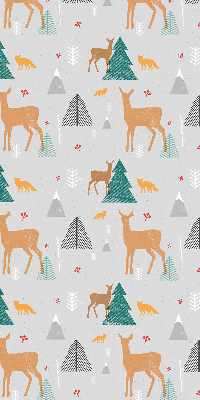 Rolgordijn verduisterend Reeën in het bos