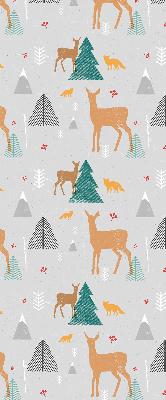 Rolgordijn verduisterend Reeën in het bos