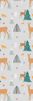 Rolgordijn verduisterend Reeën in het bos