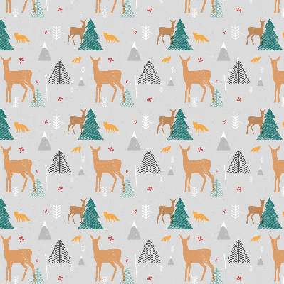 Rolgordijn verduisterend Reeën in het bos