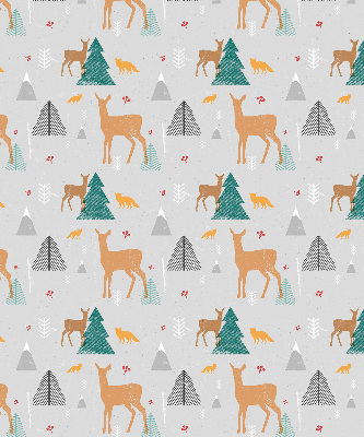 Rolgordijn verduisterend Reeën in het bos