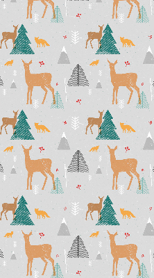 Rolgordijn verduisterend Reeën in het bos