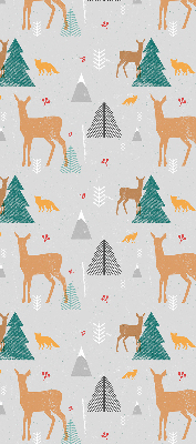 Rolgordijn verduisterend Reeën in het bos