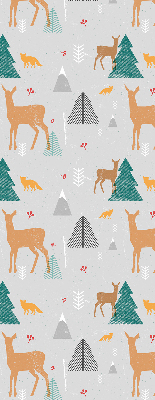 Rolgordijn verduisterend Reeën in het bos