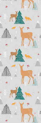 Rolgordijn verduisterend Reeën in het bos