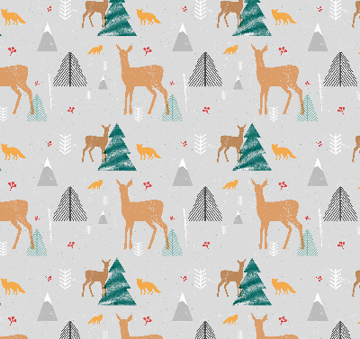 Rolgordijn verduisterend Reeën in het bos