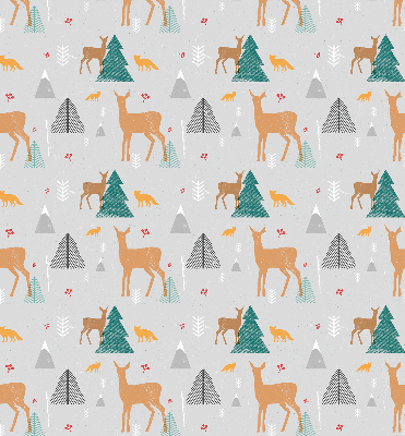 Rolgordijn verduisterend Reeën in het bos