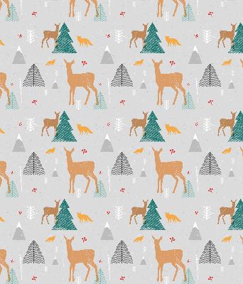 Rolgordijn verduisterend Reeën in het bos