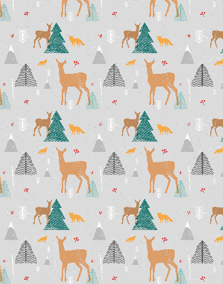 Rolgordijn verduisterend Reeën in het bos