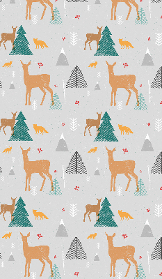 Rolgordijn verduisterend Reeën in het bos