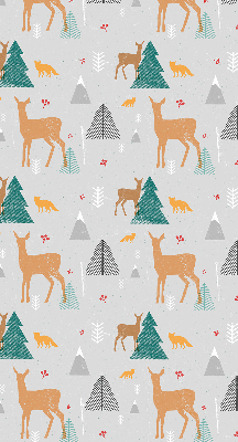 Rolgordijn verduisterend Reeën in het bos