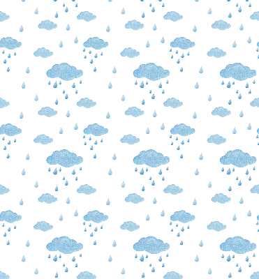 Rolgordijn verduisterend Wolken en regen